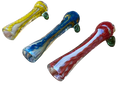 3” US Chillum Internal Twist Design Tobacco Dry Herb Glass Hand Pipe