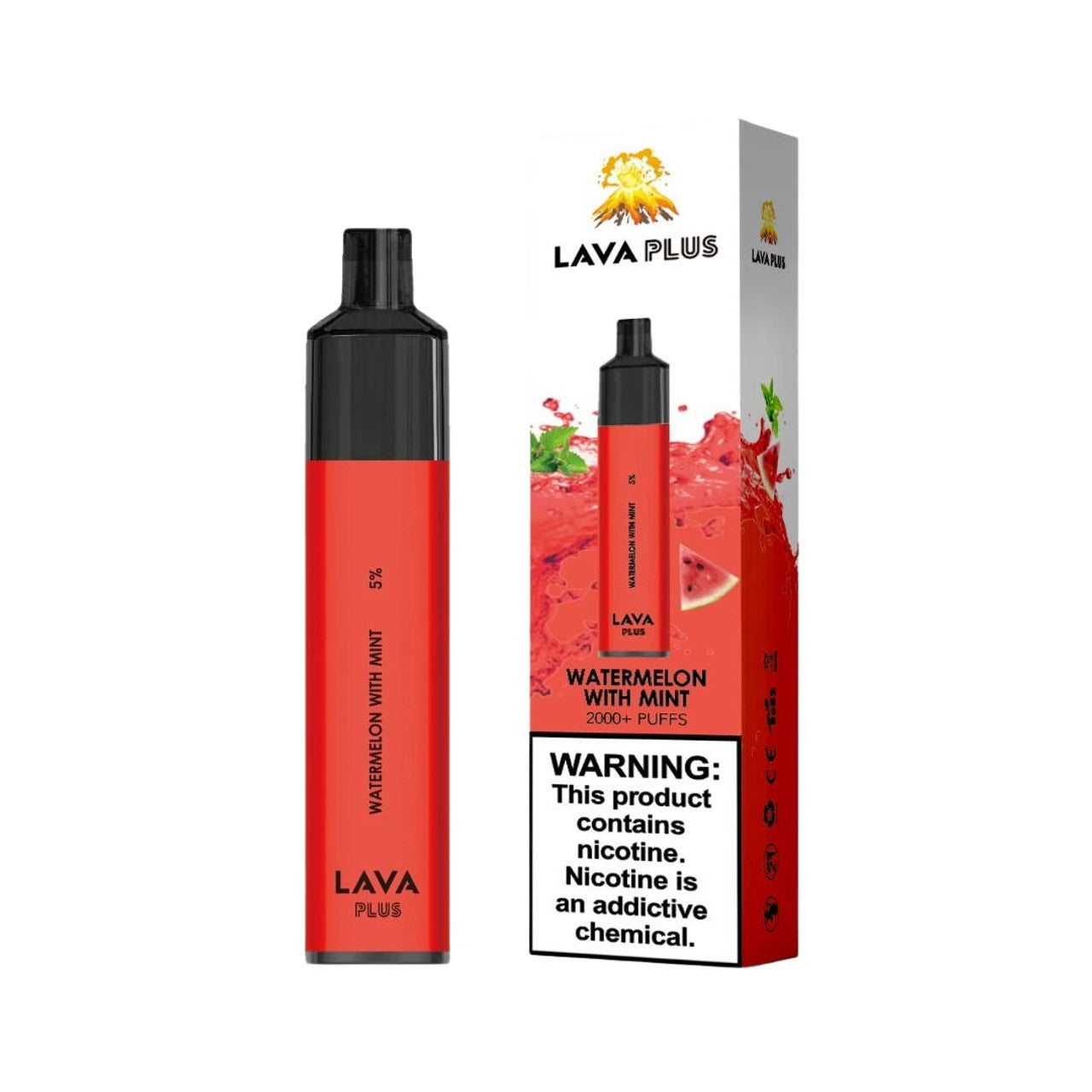Lava Plus Vape Watermelon With Mint